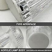abordables Lámparas de mesa-Lámpara de medusas creativa moderna, lámpara de mesa recargable de cristal, luces nocturnas, atenuador táctil de hongo, lámpara rgb, 16 colores para la decoración de la mesita de noche del hogar,