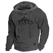 Herren Einfarbig Kapuzensweatshirt Kapuzenshirts Pullover Streetwear Sportbekleidung Langarm Mit Kapuze Sport & Outdoor Lässig Streetwear Schwarz Weiß Kordelzug Herbst Winter Designer preiswerte 3D Muster-Herren Einfarbig Kapuzensweatshirt Kapuzenshirts Pullover Streetwear Sportbekleidung Langarm Mit Kapuze Sport & Outdoor Lässig Streetwear Schwarz Weiß Kordelzug Herbst Winter Designer