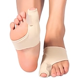 abordables Cuidado Personal &amp; Salud-Protector de pie sebs para el cuidado de los pies, corrector de hallux valgus, alto elástico, separador de dedos de día y noche, cubierta de pie con silicona