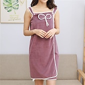 baratos Toalhas-plus size 80-180 catties pode usar toalha de banho sling roupão de banho feminino saia de banho espessa adulto do que algodão puro absorvente