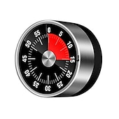olcso Konyhagépek-konyhai mechanikus időzítő 60 perces riasztás főzési időzítő hangos ébresztő mágneses óra időzítő