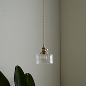 economico Luci a sospensione-lampada a sospensione a led isola luce 1-luce 15 cm lampada a sospensione in vetro rame led elegante design singolo isola luci ristorante in stile moderno negozi / caffè luci soggiorno