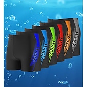 billiga simshorts för män-vadderade badkläder för män bulge förstärkande pounch trosor push up baddräkt underdelar simning surfa strand vattensporter tryckt sommar