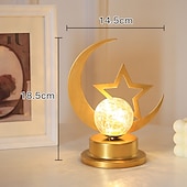 levne Ramadán dekorace světla-eid mubarak dekorativní lampa sváteční osvětlení muslimský ramadán festival led hrad měsíc noční světlo domácí stěna ložnice dekorace