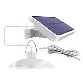 billige Vegglamper til utendørsbruk-solenergi pendellampe utendørs ip65 vanntett 2-hodes innendørs solcellelampe med kabel fjernkontroll for gårdsplass hage innendørs plen landskap