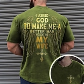 Men's Graphic Prints Cross Faith T Shirt Graphic Tee Cotton Short Sleeves Graphic Shirt Black Navy Blue Blue Comfortable Tee Vacation Street Fashion Designer Clothing 12