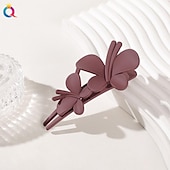 economico Accessori per acconciature-fermaglio per capelli opaco grande clip a becco d&#039;anatra a farfalla in accessori per capelli con clip a coda di cavallo di fascia alta per bambine