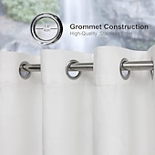 preiswerte Blackout -Vorhang-Verdunkelungsvorhang, Samt, Bauernhaus-Optik, Ösen, IKEA-Serie, Vorhangpaneele für Wohnzimmer, Schlafzimmer, Tür, Küche, Fensterbehandlungen, wärmeisoliert, Raumverdunkelung