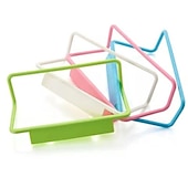 economico Stoccaggio cucina-organizer da cucina portasciugamani appendiabiti da bagno portaoggetti portatile ripiano appendiabiti per accessori da cucina