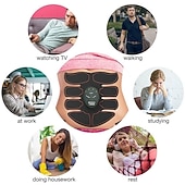 Χαμηλού Κόστους Μασέρ Σώματος-ems ηλεκτρικός μυϊκός διεγέρτης οικιακός εξοπλισμός γυμναστικής γυμναστικής μασάζ ώμου πόδι μπράτσο κοιλιακός γυμναστής μασάζ σώματος (η μπαταρία δεν περιλαμβάνεται)