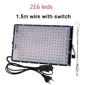 זול נורות גידול צמחים-צמחים אור phytolamp עבור 216 led לגדל אור פיטו מנורת מלא ספקטרום נורה הידרופונית מנורת חממה זרעי פרחים אוהל גידול