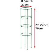 economico Giardinaggio-gabbie di pomodoro fai da te gabbie di supporto per piante traliccio da giardino regolabile multistrato assemblato per verdure frutta piante rampicanti vasi fiori viti