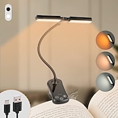 cheap Reading Lights-Book Lights 14 LEDs for Reading in Bed Touch Control Reading Light with 3 Colors &amp; 8 Brightness Reading Lights for Books in Bed Portable &amp; Adjustable Rechargeable Reading Lamp