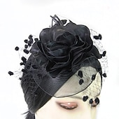 economico Fascinator-Fascinatori  Cappelli  Copricapi con floreale 1PC Occasione speciale  Ladies Day  Copricapo Melbourne Cup per un&#039;ottima impressione Fascinatori del Derby Giornata di corsa Vestito 2025