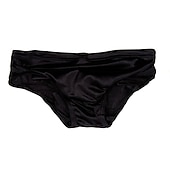 cheap Swim Trunks &amp; Board Shorts-Men's Swim Shorts Swimwear Swim Briefs Plain Soft Breathable Outdoor Casual Daily Hawaiian Stylish Black White Micro-elastic