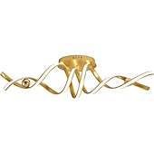 Недорогие Линейный дизайн-светодиодный подвесной светильник с круглой круглой линией, 100 см, алюминиевый островной светильник для столовой, спальни, подвесные светильники, 110-240 В, только диммируемый с дистанционным