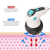 billiga Helkroppsmassage-4 i 1 infraröd elektrisk anti-celluliter massagepistol kroppsbantning, avslappnande muskler 3d roller enhet viktminskning fett bort