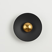 billige Vegglamper for innendørsbruk-innendørs vegglampe led kobber sirkel design stue soverom metall vegglamper 3000k e26 vegglampe for soverom bad