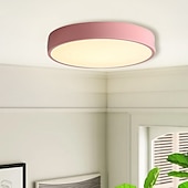 cheap Dimmable Ceiling Lights-LED Ceiling Light Macaron Dimmable 40cm/50cm/60cm Ceiling Lights for Living Room Bedroom Office 110-240V