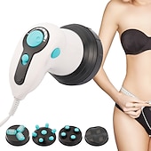 billiga Helkroppsmassage-4 i 1 infraröd elektrisk anti-celluliter massagepistol kroppsbantning, avslappnande muskler 3d roller enhet viktminskning fett bort
