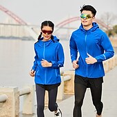 economico Giacche e gilet da uomo-Per uomo Giacca da ciclismo Antivento Giacca Softshell Antivento Traspirante Asciugatura rapida Comodo Bicicletta Bambini Superiore Nero Bianco Blu Abbigliamento ciclismo