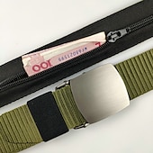 voordelige Herenriemen-Voor heren riem Tactische riem Nylon Militair Leger Effen blauw Zwart Alledaagse kleding Uitgaan Weekend Nylon webwerkriem