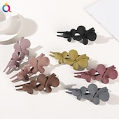 economico Accessori per acconciature-fermaglio per capelli opaco grande clip a becco d&#039;anatra a farfalla in accessori per capelli con clip a coda di cavallo di fascia alta per bambine