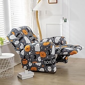 cheap Recliner Chair Cover-Stretch Recliner Cover Recliner Covers 1 Seater Armchair Couch Slipcover with Elastic Loop, Anti-cat Scratch Furniture Protector for Kids, Pets, Dogs, Cats