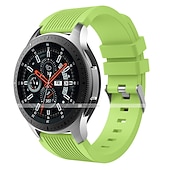 رخيصةأون عصابات ساعات سامسونج-حزام إلى Samsung Watch 3 45mm, Galaxy Wacth 46mm, Gear S3 Classic / Frontier, Gear 2 Neo Live سيليكون إستبدال حزام 22mm عصابة الرياضة معصمه