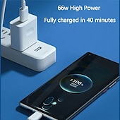 preiswerte Handy-Kabel-7a 100 W Typ C USB-Kabel Superschnelles Ladekabel für Huawei Mate 40 30 Xiaomi Samsung Schnelllade-USB-Ladekabel Datenkabel Gute Qualität und langlebiges Geschenk für Geburtstag/Ostern/Jungen/Freundinnen