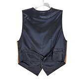 ieftine Vestul Sălbatic-Retro / vintage secolul al 18-lea secolul al 19-lea Vestă Vesta din piele intoarsa West Cowboy Costume de fancy Bărbați Casul / Zilnic Petrecerea Burlăcițelor Adulți Vestă