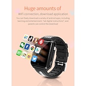 cheap Smartwatch-H1 Smart Watch 1.54 inch Smartwatch Fitness Running Watch Bluetooth 4G Pedometer Alarm Clock Calendar Compatible with Android iOS Kid&#039;s Women GPS with Camera IP 67 31mm Watch Case