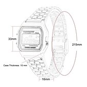 cheap Digital Watches-68 Smart Watch 1.29 inch Smartwatch Fitness Running Watch Bluetooth Chronograph Dual Time Zones Compatible with Android iOS IP 67 Men Sports Waterproof