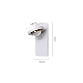 abordables Appliques murales LED-Lightinthebox led mini lampes murales en métal 5 w créatif rotation réglable applique murale chambre chevet lampe de lecture
