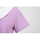 economico Vestiti-Retrò Vintage Anni 1950 Abito vintage Abito Swing Vestito Svasato Per donna Carnevale Mascherata Casual Quotidiano Addio al Nubilato Adulti Vestito Abiti per il ritorno