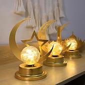 levne Ramadán dekorace světla-eid mubarak dekorativní lampa sváteční osvětlení muslimský ramadán festival led hrad měsíc noční světlo domácí stěna ložnice dekorace