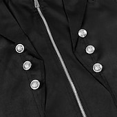levne Svrchní oděvy-Punk a gotika Středověké Steampunk Kabát Trenčkot Ren Faire Morový doktor Pánské Steampunk Plesová maškaráda den svatého Patrika Běžné / Denní Dospělé Kabát