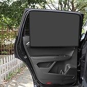 お買い得  車用サンシェード＆サンバイザー-車のブラインド 磁石バックル 簡単に設置できます 用途 ユニバーサル フロントウィンドウ 右助手席側 サイドウィンドウ ペット用 赤ちゃん サンケア ポリエステル 27*22*0.2 cm