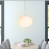 preiswerte Pendelleuchte-Pendelleuchten 1 Lichtkugel-Pendelleuchte, moderne verstellbare Küchen-Hängedeckenleuchte
