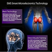 Χαμηλού Κόστους Μασέρ Σώματος-ems ηλεκτρικός μυϊκός διεγέρτης οικιακός εξοπλισμός γυμναστικής γυμναστικής μασάζ ώμου πόδι μπράτσο κοιλιακός γυμναστής μασάζ σώματος (η μπαταρία δεν περιλαμβάνεται)