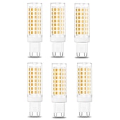 お買い得  LEDボール型電球-6個のled電球 g9 88ledランプ ac 220v電球 smd2835 ledスポットライトシャンデリア照明 ハロゲンランプe14