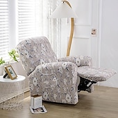 cheap Recliner Chair Cover-Stretch Recliner Cover Recliner Covers 1 Seater Armchair Couch Slipcover with Elastic Loop, Anti-cat Scratch Furniture Protector for Kids, Pets, Dogs, Cats