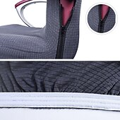 levne potah na židli-voděodolný potah počítačové kancelářské židle natahovací otočné herní sedadlo slipcover elastický kukuřičná zrna černá jednobarevná měkká odolná omyvatelná