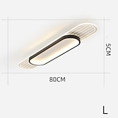 billige Taklamper-led stripe lampe aluminiumslegering innfelt taklampe 25cm taklampe for stuegang gang