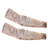 cheap Armwarmers &amp; Leg Warmers-BOODUN Cycling Sleeves Graphic Camo / Camouflage Sunscreen Dust Proof Sweat wicking Comfortable Bike / Cycling Pink Army Green Red for Men&#039;s Women&#039;s Adults&#039; Outdoor Exercise Cycling / Bike Graphic 1