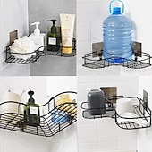 economico organizzatore del bagno-Mensola Per Doccia, Mensola Per Il Bagno, Cucina, Senza Punzonatura, Triangolo, Scaffale Per Il Bagno, Accessori Per Il Bagno