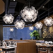 preiswerte Pendelleuchte-LED-Pendelleuchte 60cm Blumendesign moderne Acryl-Kronleuchter-Pendelleuchte exquisite Deckenbeleuchtung dekorative Deckenleuchte für Wohnzimmer Flur Schlafzimmer