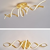 Недорогие Линейный дизайн-светодиодный подвесной светильник с круглой круглой линией, 100 см, алюминиевый островной светильник для столовой, спальни, подвесные светильники, 110-240 В, только диммируемый с дистанционным