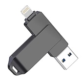 voordelige Computerrandapparatuur-3 in 1 usb flash drives, 32 gb 64 gb 128 gb iphone ipad usb flash 3.0 pendrive memory stick voor iphone ipad android pc