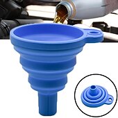 economico Attrezzi per riparazione auto-imbuto in silicone per auto portatile pieghevole starfire imbuto a collo lungo imbuto pieghevole in silicone piccolo imbuto